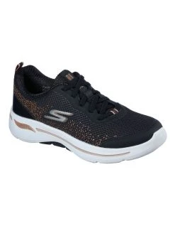 Buy โจ Skechers GOwalk Arch Fit Flying Stars Black/Gold ๐ Sneaker ๐