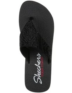 Outlet 💯 Skechers Vinyasa Stone Candy Black 🩴 Sandal 😍 -Women Shoes shop 850678570 4 720x928