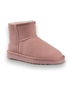 Brand new 😉 AUS WOOLI UGG SHORT SHEEPSKIN ANKLE BOOT - Pale Pink 🔥