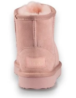 Brand new 😉 AUS WOOLI UGG SHORT SHEEPSKIN ANKLE BOOT - Pale Pink 🔥 -Women Shoes shop 851401810 3 720x928