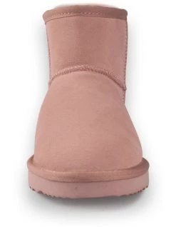 Brand new 😉 AUS WOOLI UGG SHORT SHEEPSKIN ANKLE BOOT - Pale Pink 🔥 -Women Shoes shop 851401810 5 720x928