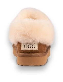 Flash Sale 🛒 AUS WOOLI UGG UNISEX SHEEPSKIN WOOL TRADITIONAL ANKLE SLIPPERS - Tan ✨ -Women Shoes shop 851402080 3 720x928