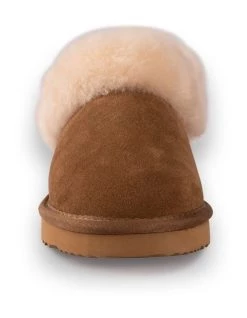 Flash Sale 🛒 AUS WOOLI UGG UNISEX SHEEPSKIN WOOL TRADITIONAL ANKLE SLIPPERS - Tan ✨ -Women Shoes shop 851402080 5 720x928