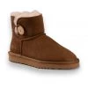 Best deal 🥰 AUS WOOLI UGG SHORT SHEEPSKIN BUTTON BOOT - Chestnut/Tan ⭐