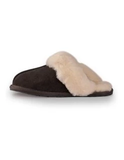 Best deal 🔥 AUS WOOLI UGG UNISEX SHEEPSKIN WOOL SHELLEY Slippers - Dark Grey 😉 -Women Shoes shop 851403610 4 720x928