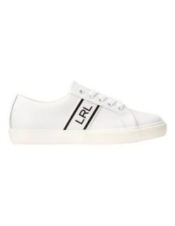 Best Sale ✨ Lauren Ralph Lauren Janson II Optic White 👟 Sneaker 🥰