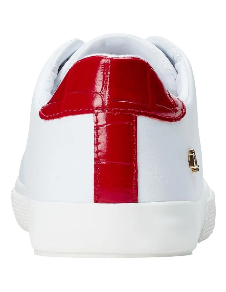 Promo โ Lauren Ralph Lauren Joana III White/Candy Red ๐ Sneaker ๐งจ 4 Promo โ Lauren Ralph Lauren Joana III White/Candy Red ๐ Sneaker ๐งจ - Image 4