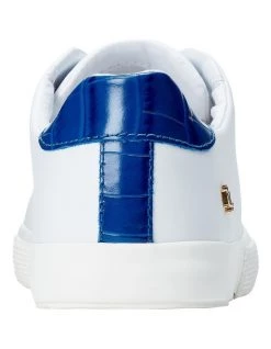 Best Pirce ❤️ Lauren Ralph Lauren Joana III White/Pacific Royal 👟 Sneaker 😀 -Women Shoes shop 851769190 4 720x928