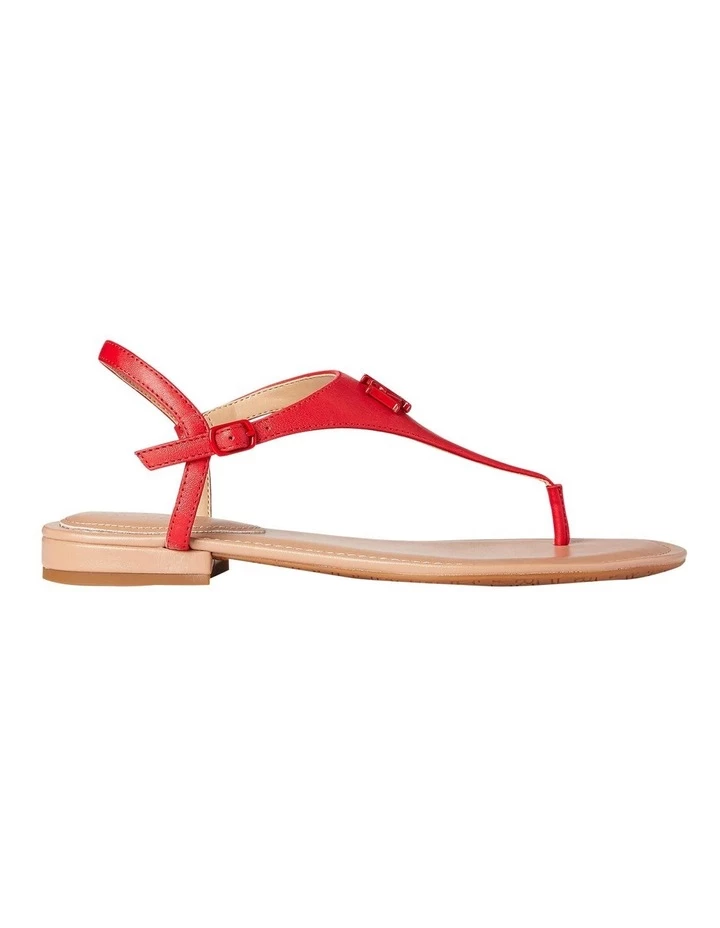 Deals ⭐ Lauren Ralph Lauren Ellington Red Leather Flat 🩴 Sandal 🧨 1 Deals ⭐ Lauren Ralph Lauren Ellington Red Leather Flat 🩴 Sandal 🧨
