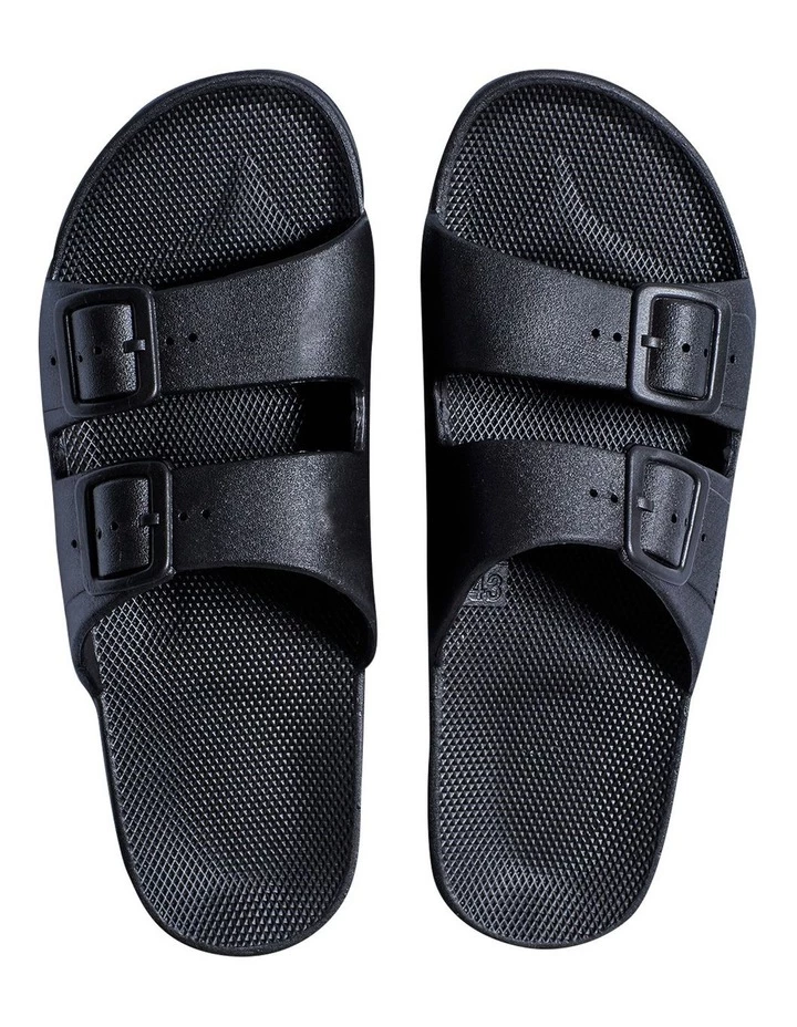 Brand new ๐ Freedom Moses Unisex Black Slide ๐ 2 Brand new ๐ Freedom Moses Unisex Black Slide ๐ - Image 2