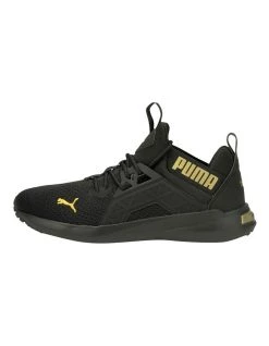New 🔔 Puma Softride Enzo Nxt Shine Black 👟 Sneaker 🎁