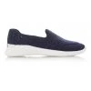 Cheap 🎁 Dune London Easy Slipper Cut - Navy 😍