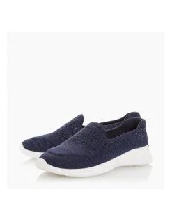 Cheap 🎁 Dune London Easy Slipper Cut - Navy 😍 -Women Shoes shop 852580540 5 720x928