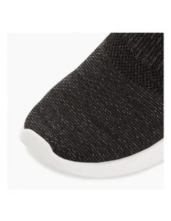 Buy 👏 Dune London Easy Slip On - Black Fabric 💯 -Women Shoes shop 852580630 4 720x928