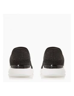 Buy 👏 Dune London Easy Slip On - Black Fabric 💯 -Women Shoes shop 852580630 6 720x928