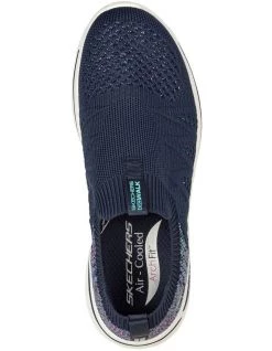 Best Sale 🔥 Skechers GOwalk Arch Fit Fun Times Navy 👟 Sneaker 🎉 -Women Shoes shop 853026580 4 720x928