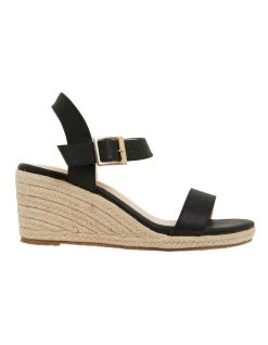 Cheapest 🛒 Sandler Annie Black Smooth 🩴 Sandals ❤️