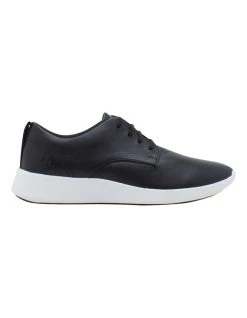 Discount ⌛ Hush Puppies Modern Work Black Nubuck Lace Up 👟 Sneaker 🔥