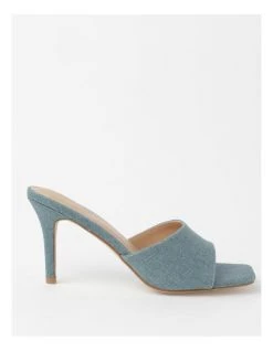 Best Pirce 👍 Miss Shop Ava Denim 🩴 Sandal 🎉