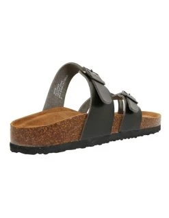 Best Sale 🎁 Ravella Deva Black Smooth 🩴 Sandals 😀 -Women Shoes shop 857689120 4 720x928