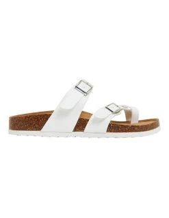 Hot Sale 🎉 Ravella Smooth 🩴 Sandals Deva White 🌟