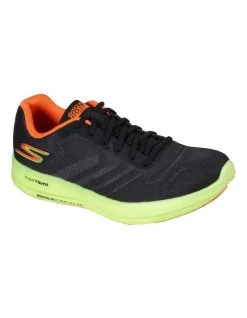 Discount 👍 Skechers GOrun Razor Black/Yellow 👟 Sneaker 🔥