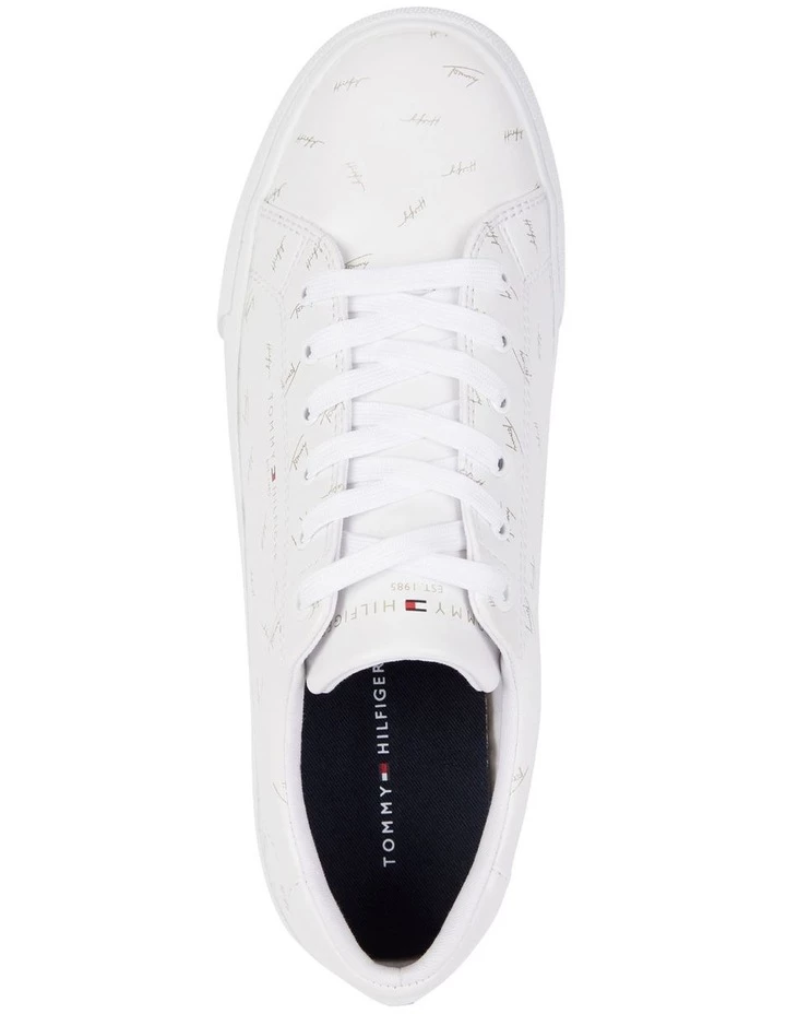 Cheap ๐ Tommy Hilfiger TH Mini Signature White ๐ Sneakers ๐ 4 Cheap ๐ Tommy Hilfiger TH Mini Signature White ๐ Sneakers ๐ - Image 4