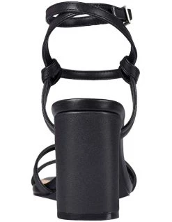 Promo 🥰 Siren Kianna Black Kid Leather 🩴 Sandal 🤩 -Women Shoes shop 858680830 3 720x928