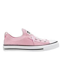 Flash Sale ⌛ Converse Chuck Taylor All Star Shoreline Pink Glaze Stretch Knit 👟 Sneaker 😍