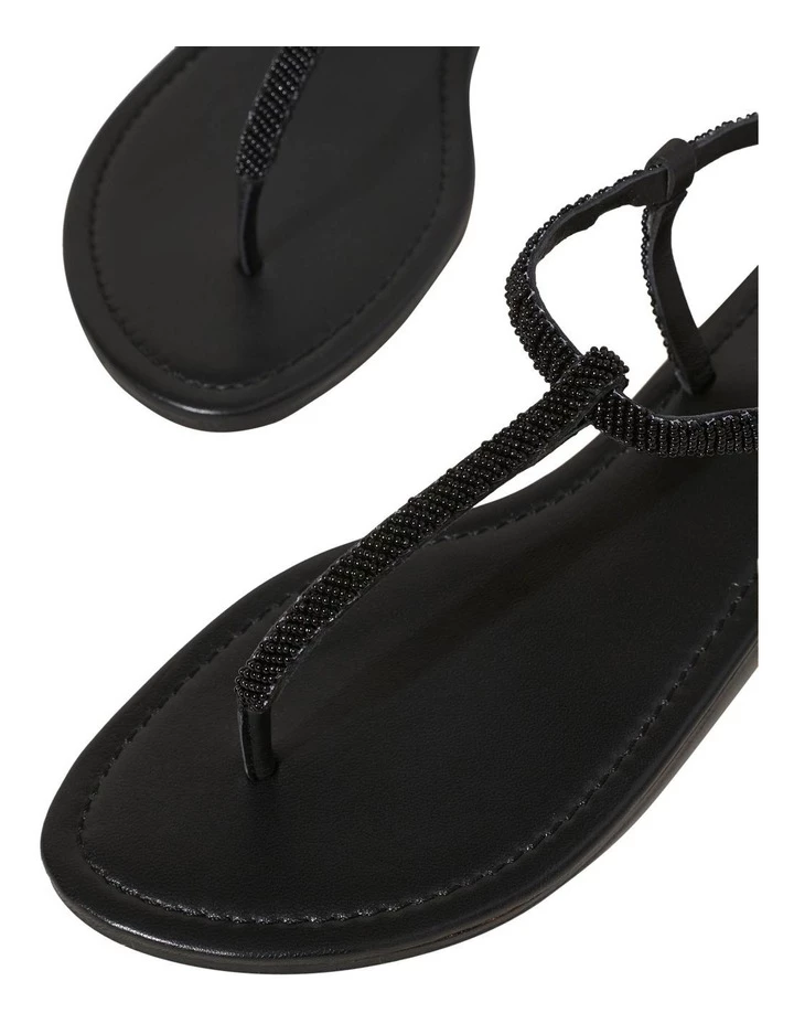 Wholesale β Seed Heritage Kaia Beaded Black Flat π©΄ Sandal π 5 Wholesale β Seed Heritage Kaia Beaded Black Flat π©΄ Sandal π - Image 5
