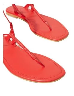 Hot Sale 🔔 Seed Heritage Nova Chilli Red Leather Tie Up 🩴 Sandal 🎁 -Women Shoes shop 859559590 5 720x928