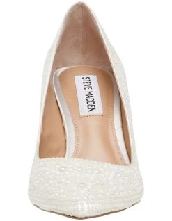 Best Sale 🤩 Steve Madden Lillie-R White Heeled 👟 Shoes ⭐ -Women Shoes shop 859899790 4 720x928