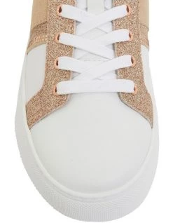 Coupon ✨ Pink Inc Daisy White/Rose Gold 👟 Sneakers ❤️ -Women Shoes shop 860121910 6 720x928