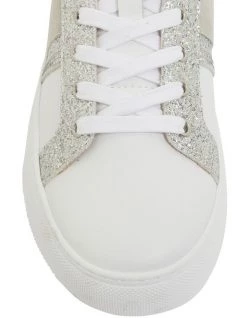 Cheapest ❤️ Pink Inc Daisy White/Silver 👟 Sneakers ⭐ -Women Shoes shop 860122000 6 720x928