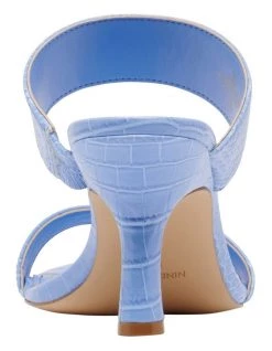 Best Pirce ❤️ Nine West Net Blue 🩴 Sandals 🧨 -Women Shoes shop 861409360 4 720x928