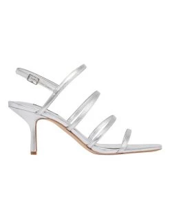 Cheapest 🎉 Nine West Niva Silver 🩴 Sandals ✨