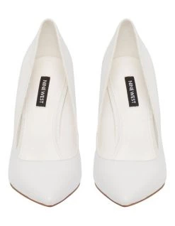 Budget 🎁 Nine West Tatiana White Pumps 🎁 -Women Shoes shop 861412510 3 720x928