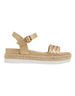 New ✨ Sandler Wattle Soft Gold Smooth 🩴 Sandals 🎉