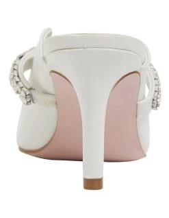 Buy 👏 Pink Inc Vanity White Glove Heeled 👟 Shoes 🛒 -Women Shoes shop 861435190 4 720x928