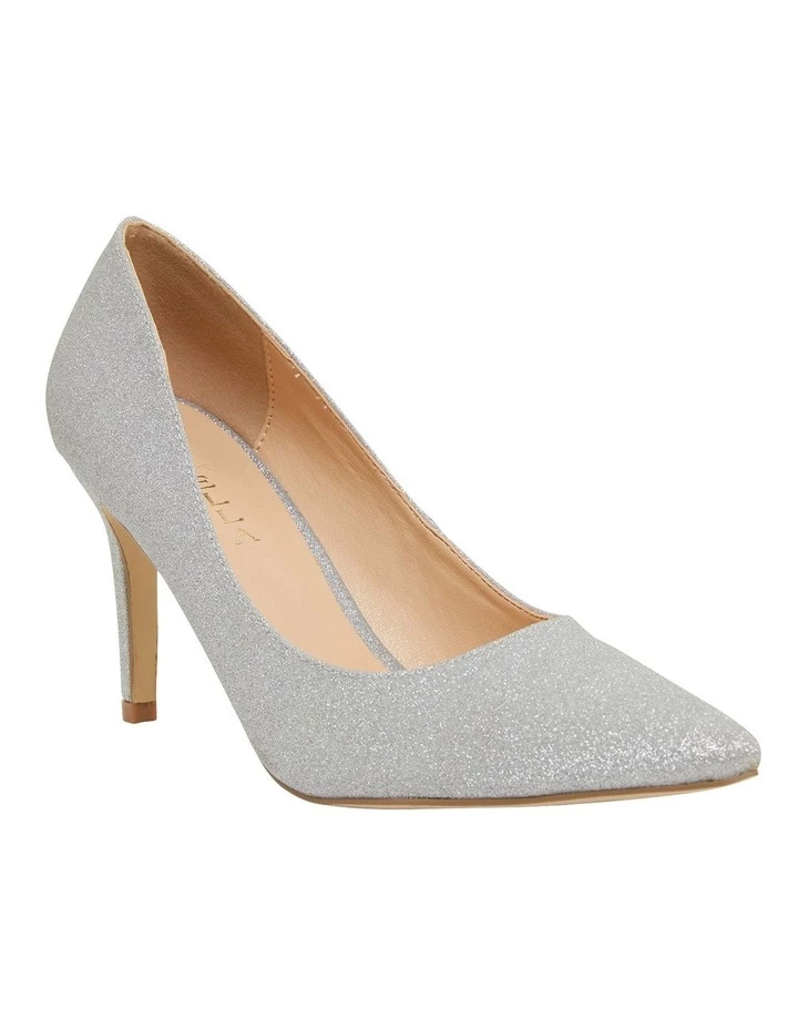 Flash Sale π Ravella Wild Silver Glitter Heeled π Shoes π 2 Flash Sale π Ravella Wild Silver Glitter Heeled π Shoes π - Image 2