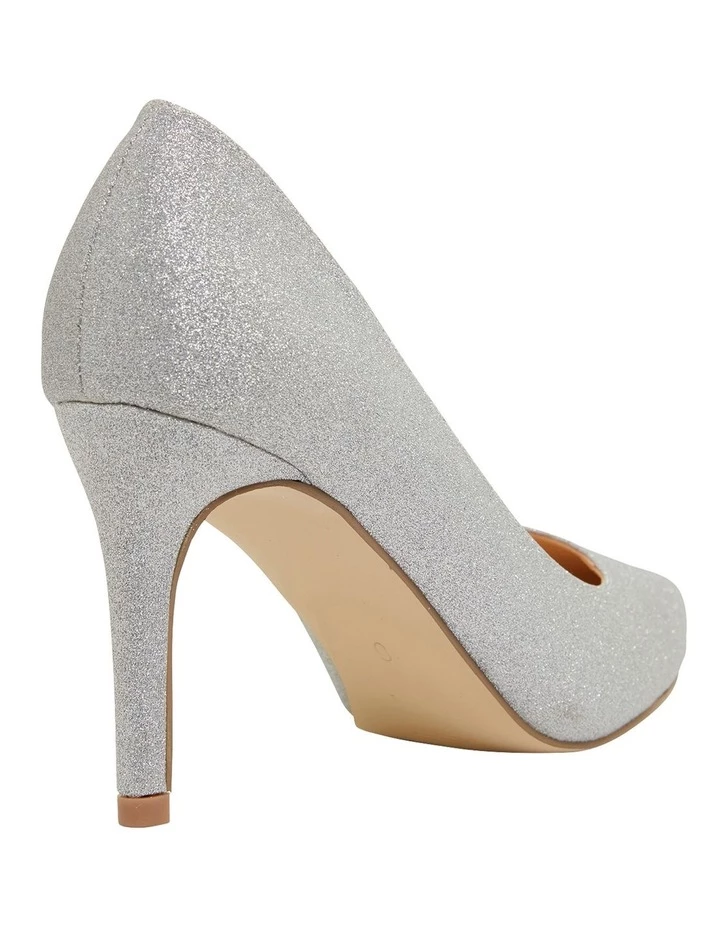 Flash Sale π Ravella Wild Silver Glitter Heeled π Shoes π 4 Flash Sale π Ravella Wild Silver Glitter Heeled π Shoes π - Image 4