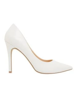 Flash Sale 🌟 Ravella Harbour White Smooth Heeled 👟 Shoes 👏