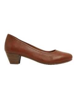 Best deal 🧨 Sandler Ollie Cognac Glove Heeled 👟 Shoes 🤩
