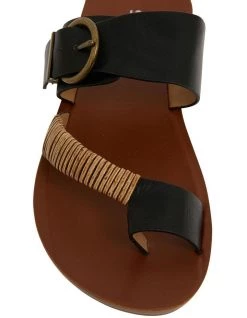 Wholesale 😍 Sandler Geneva Black Smooth 🩴 Sandals 🎉 -Women Shoes shop 862606810 7 720x928