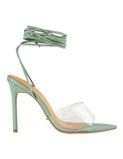 Flash Sale 🎁 Tony Bianco Mistique Clear Vinylite/Mint Nappa 👠 Heels 😍