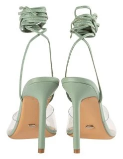 Flash Sale 🎁 Tony Bianco Mistique Clear Vinylite/Mint Nappa 👠 Heels 😍 -Women Shoes shop 863587360 3 720x928