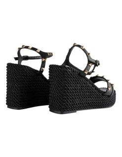 Best Pirce 👏 Tony Bianco Peyton Black Como Wedges 🔥 -Women Shoes shop 863588170 3 720x928