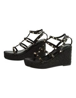 Wholesale 😉 Tony Bianco Porscha Black Como Wedges 🔥 -Women Shoes shop 863588350 3 720x928