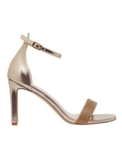 Wholesale 😀 Pink Inc Hope Gold Metallic 🩴 Sandals 🌟