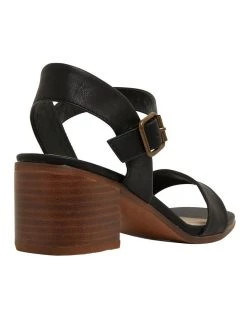 Cheapest 🥰 Ravella Evolve Black Smooth 🩴 Sandals 🔔 -Women Shoes shop 865062100 4 720x928